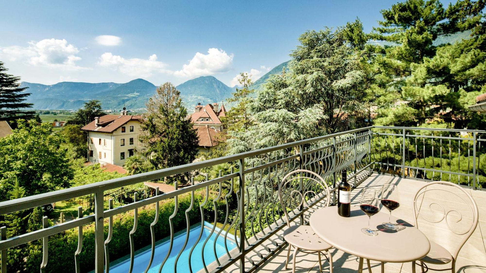 Hotel Villa Laurus 메라노 외부 사진